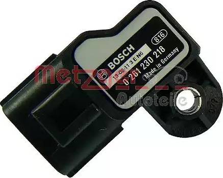 Metzger 0906128 - Capteur, pression de suralimentation droxauto.com