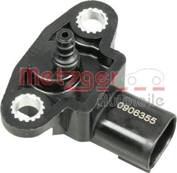 Metzger 0906355 - Capteur, pression de suralimentation droxauto.com