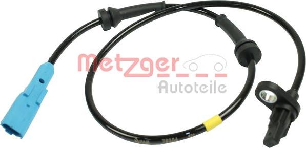 Metzger 0900922 - Capteur, vitesse de roue droxauto.com