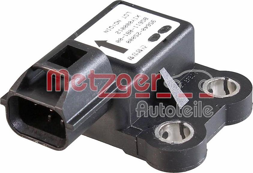 Metzger 09001487 - Capteur, accélération transversale droxauto.com