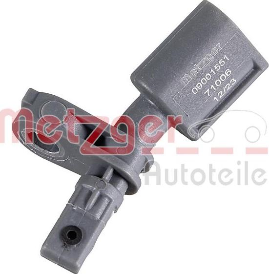 Metzger 09001551 - Capteur, vitesse de roue droxauto.com