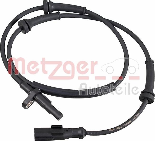 Metzger 09001511 - Capteur, vitesse de roue droxauto.com
