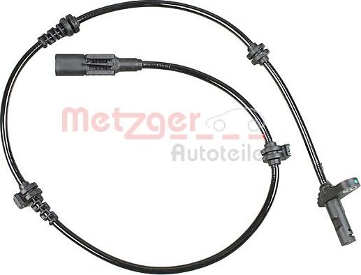 Metzger 09001197 - Capteur, vitesse de roue droxauto.com