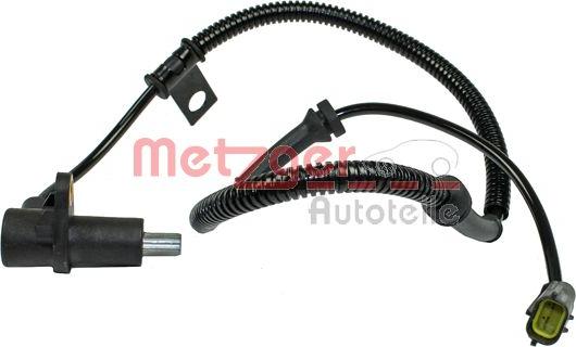 Metzger 0900758 - Capteur, vitesse de roue droxauto.com