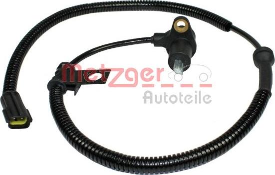 Metzger 0900757 - Capteur, vitesse de roue droxauto.com
