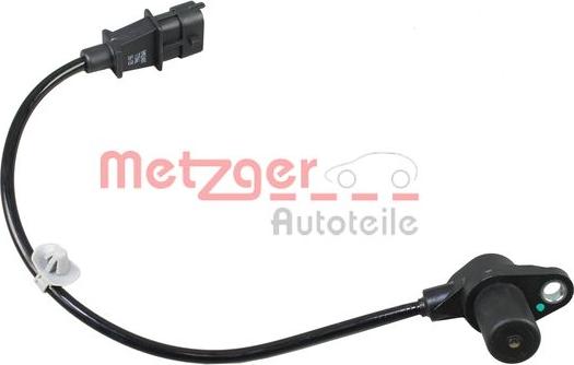 Metzger 0902407 - Capteur d'angle, vilebrequin droxauto.com