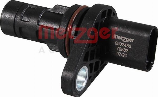 Metzger 0902480 - Capteur d'angle, vilebrequin droxauto.com