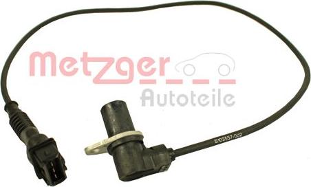 Metzger 0902330 - Capteur d'angle, vilebrequin droxauto.com