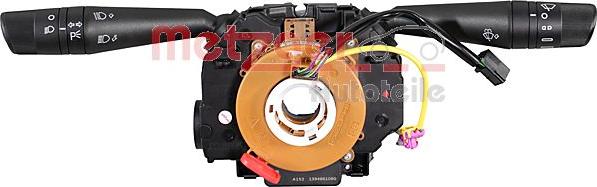 Metzger 0916908 - Commutateur de colonne de direction droxauto.com