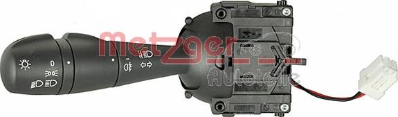 Metzger 0916531 - Commutateur de colonne de direction droxauto.com