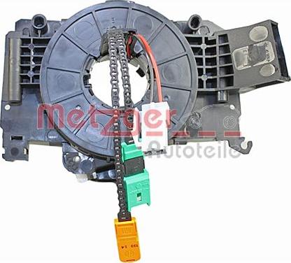 Metzger 0916524 - Ressort tournant, Airbag droxauto.com