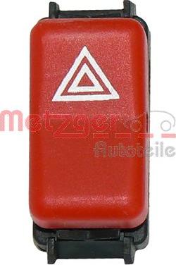 Metzger 0916052 - Interrupteur de signal de détresse droxauto.com