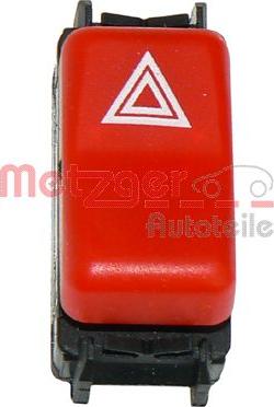 Metzger 0916005 - Interrupteur de signal de détresse droxauto.com