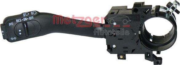 Metzger 0916003 - Commutateur de colonne de direction droxauto.com