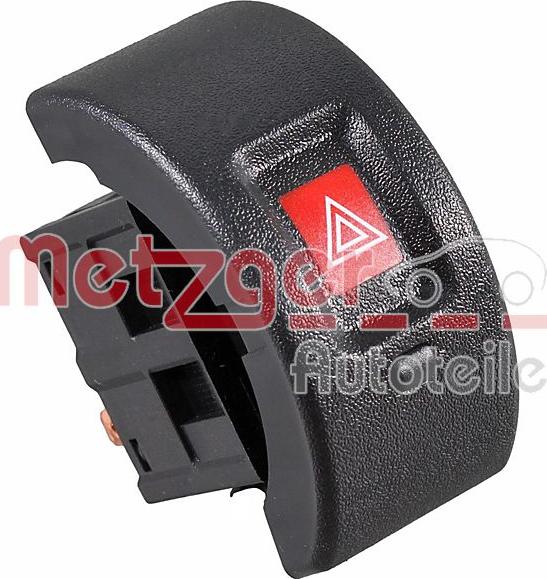 Metzger 09161017 - Interrupteur de signal de détresse droxauto.com