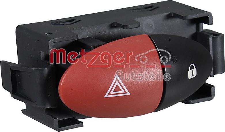 Metzger 09161075 - Interrupteur de signal de détresse droxauto.com