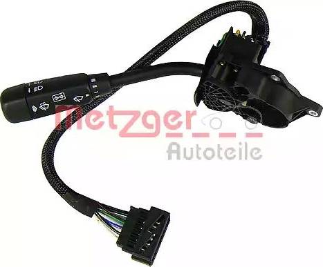 Metzger 0916116 - Commutateur de colonne de direction droxauto.com