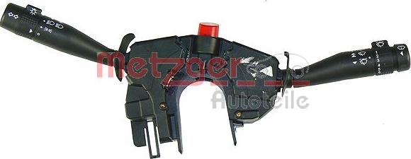 Metzger 0916131 - Interrupteur, lumière principale droxauto.com