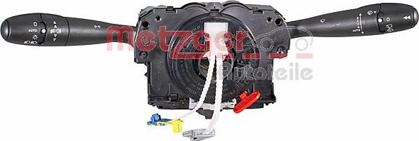 Metzger 0916843 - Commutateur de colonne de direction droxauto.com