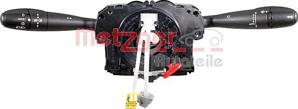 Metzger 0916842 - Commutateur de colonne de direction droxauto.com