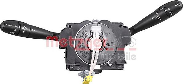 Metzger 0916812 - Commutateur de colonne de direction droxauto.com