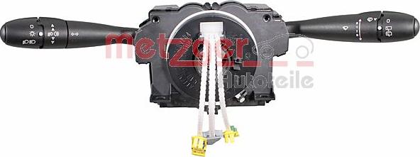 Metzger 0916823 - Commutateur de colonne de direction droxauto.com