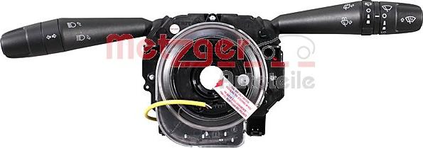 Metzger 0916875 - Commutateur de colonne de direction droxauto.com