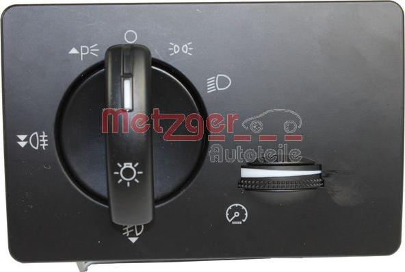 Metzger 0916367 - Interrupteur, lumière principale droxauto.com