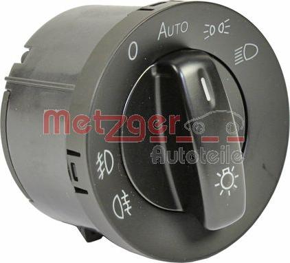 Metzger 0916312 - Interrupteur, lumière principale droxauto.com