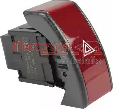 Metzger 0916250 - Interrupteur de signal de détresse droxauto.com