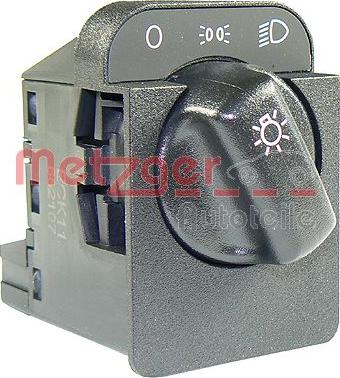 Metzger 0916220 - Interrupteur, lumière principale droxauto.com