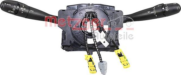 Metzger 0916755 - Commutateur de colonne de direction droxauto.com