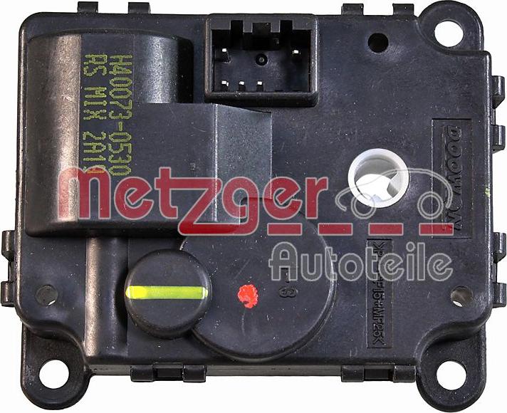 Metzger 0917485 - Élément d'ajustage, clapet de mélange droxauto.com
