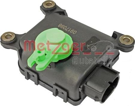 Metzger 0917098 - Élément d'ajustage, clapet de mélange droxauto.com