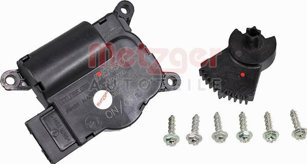 Metzger 0917819 - Élément d'ajustage, clapet de mélange droxauto.com