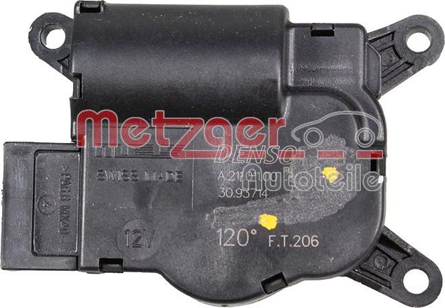 Metzger 0917719 - Élément d'ajustage, clapet de mélange droxauto.com