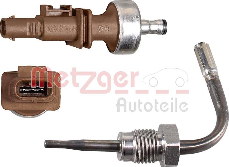 Metzger 08941082 - Capteur, température des gaz droxauto.com