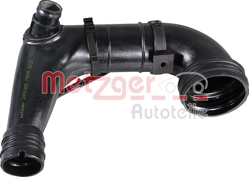 Metzger 2401055 - Tube d'admission, alimentation d'air droxauto.com