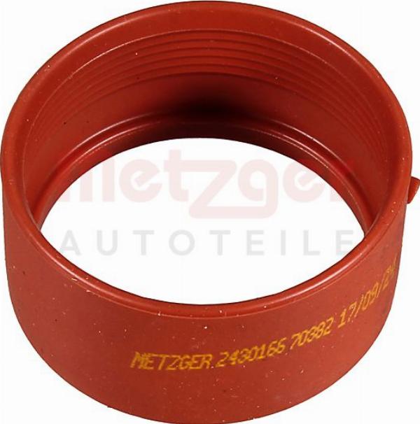 Metzger 2430166 - Bague d'étanchéité, gaine de suralimentation droxauto.com