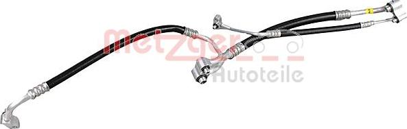Metzger 2360118 - Conduite à haute / basse pression, climatisation droxauto.com