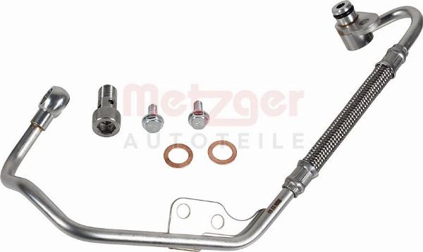 Metzger 2361225 - Conduite d'huile, compresseur droxauto.com