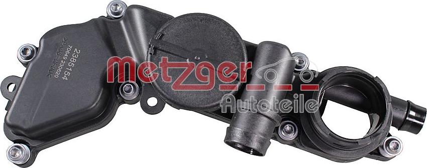 Metzger 2385154 - Séparateur d'huile, prise de recyclage des gas de carter droxauto.com