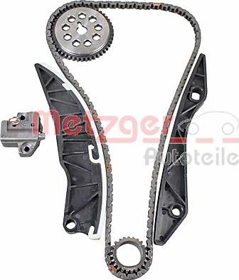 Metzger 7490051 - Kit de distribution par chaîne droxauto.com
