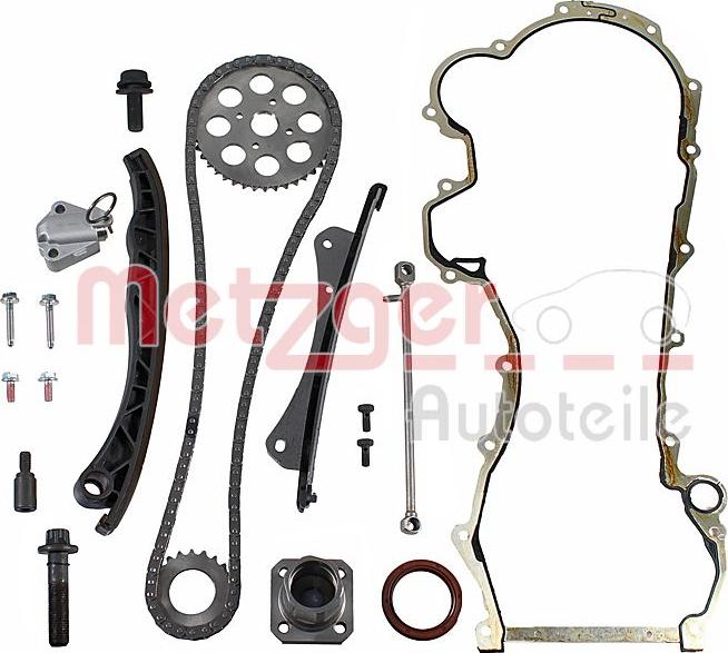 Metzger 7490006 - Kit de distribution par chaîne droxauto.com