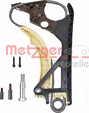 Metzger 7490010 - Kit de distribution par chaîne droxauto.com