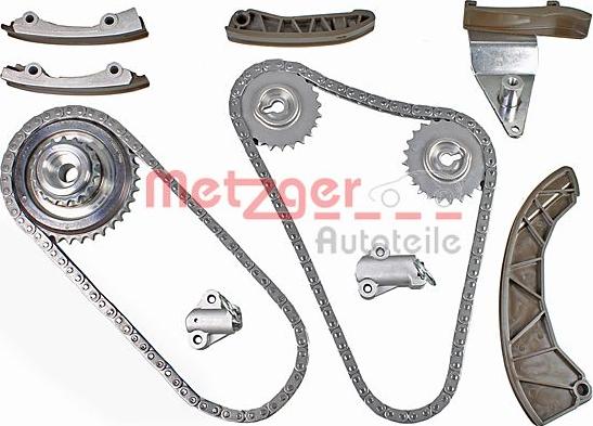 Metzger 7490039 - Kit de distribution par chaîne droxauto.com