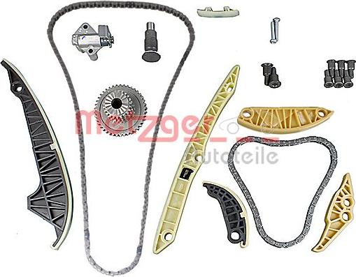 Metzger 7490020 - Kit de distribution par chaîne droxauto.com