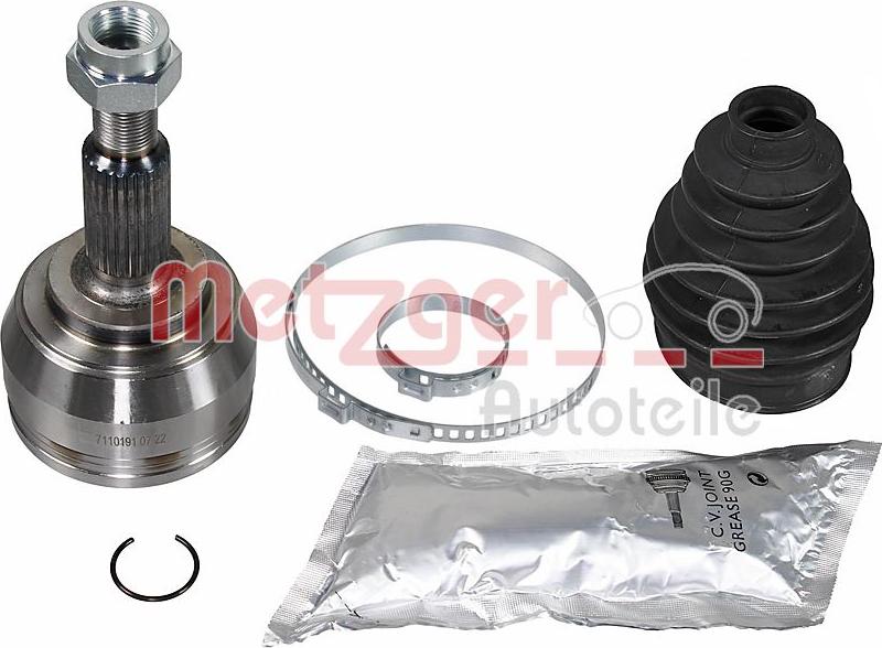 Metzger 7110191 - Jeu de joints, arbre de transmission droxauto.com