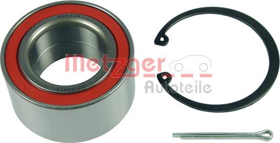 Metzger WM 6956 - Kit de roulements de roue droxauto.com