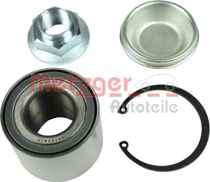 Metzger WM 6544 - Kit de roulements de roue droxauto.com